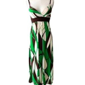 Trac Midi Spaghetti Strap Dress